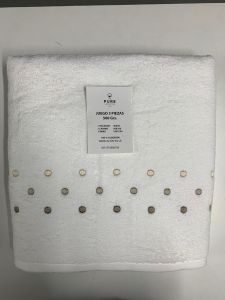 Toallas Baño Diseño de Puntos
